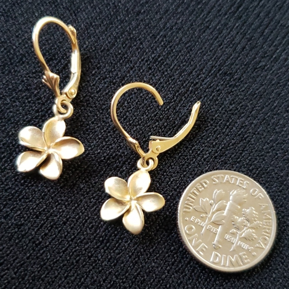 Plumeria Earrings